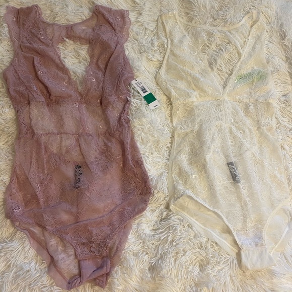 SAM EDELMAN LACE BODYSUIT - Picture 7 of 8